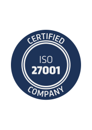 Certifikát pro systém managementu bezpečnosti informací ČSN EN ISO 27001:2014